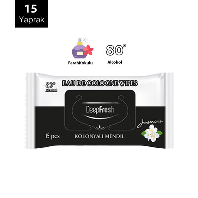 Deep Fresh Kolonyalı Islak Cep Mendili Yasemin 15 Yaprak (2)