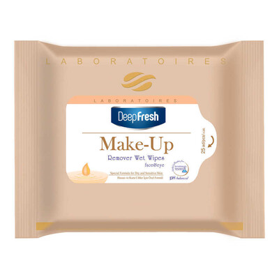 Deep Fresh Makyaj Temizleme Mendili Ekstra Krem 25 Yaprak (1)