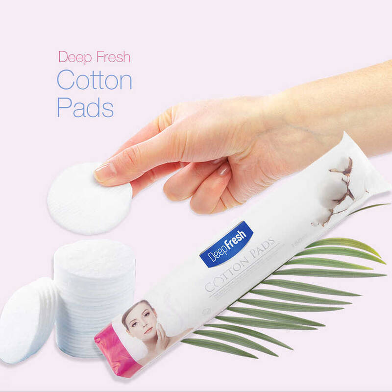 Deep Fresh Makyaj Temizleme Pamuğu 150 Adet