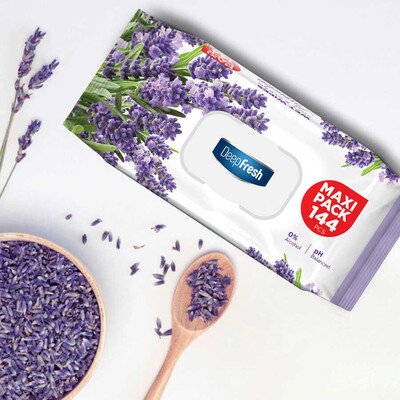 Deep Fresh Maxi Pack Islak Mendil Lavanta 144 Yaprak (3)