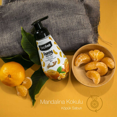 Deep Fresh Meyve Köpük Sabun Mandalina 400 ml (3)