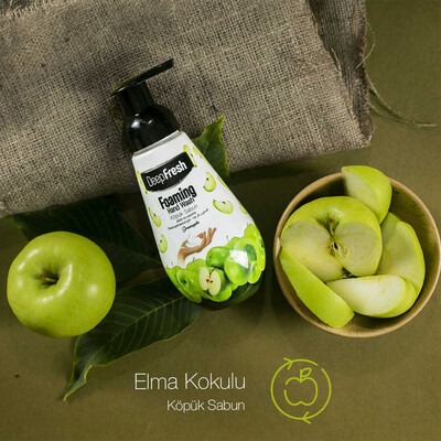 Deep Fresh Meyve Köpük Sabun Yeşil Elma 400 ml (3)