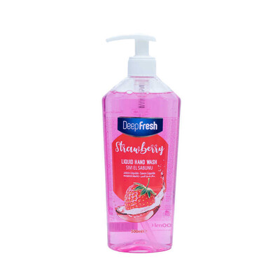 Deep Fresh - Deep Fresh Meyveli Sıvı Sabun Çilekli 500 ml