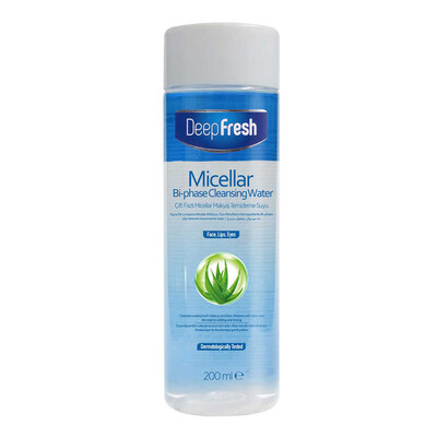 Deep Fresh - Deep Fresh Micellar Çift Fazlı Makyaj Temizleme Suyu 200 ml