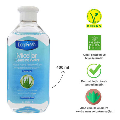 Deep Fresh Micellar Makyaj Temizleme Suyu 400 ml (2)