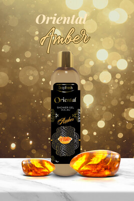 Deep Fresh Oriental Duş Jeli Amber 400 ml - Thumbnail