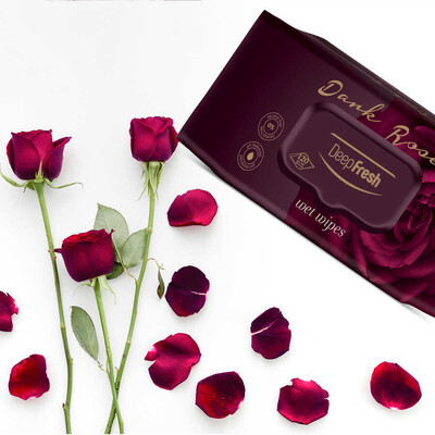 Deep Fresh Oriental Islak Mendil Darkrose 120 Yaprak - Thumbnail