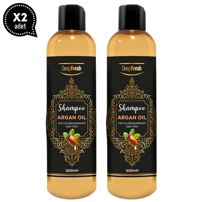 Deep Fresh - Deep Fresh Oriental Şampuan Argan Yağı 500 ml 2 Adet