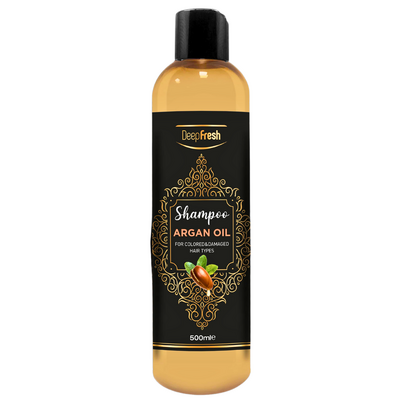 Deep Fresh - Deep Fresh Oriental Serisi Boyalı ve Yıpranmış Saçlar İçin Argan Yağı Şampuan 500 ml