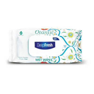 Deep Fresh Otantik Islak Mendil Çini 120 Yaprak (1)