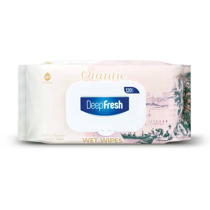 Deep Fresh Otantik Islak Mendil İstanbul 120 Yaprak