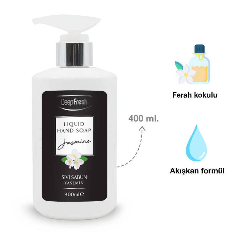 Deep Fresh Parfümlü Sıvı Sabun Yasemin 400 ml