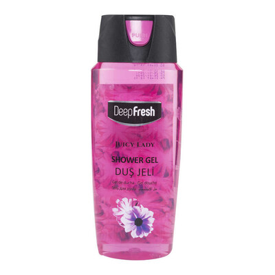 Deep Fresh Pratik Kapaklı Kadın Duş Jeli Juicy Lady 500 ml - Thumbnail