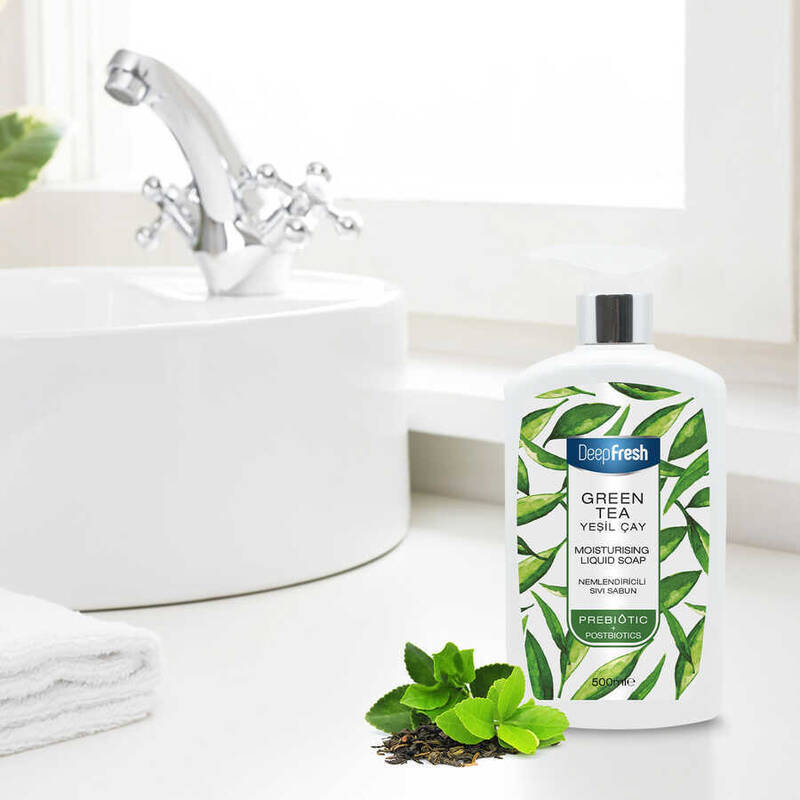 Deep Fresh Prebiyotik Nemlendirici Sıvı Sabun Yeşilçay 500 ml