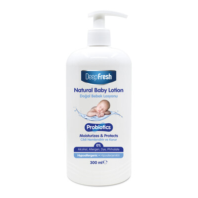 Deep Fresh Probiyotik Doğal Bebek Losyonu 300 ml (1)