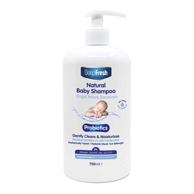 Deep Fresh Probiyotik Doğal Bebek Şampuanı 750 ml (1)
