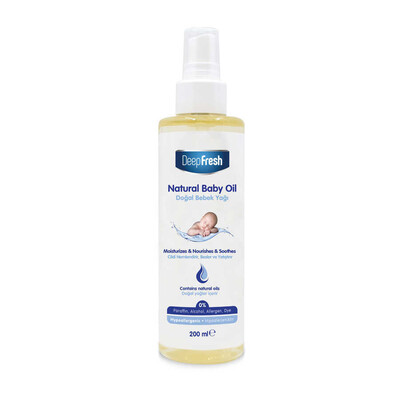 Deep Fresh - Deep Fresh Doğal Bebek Yağı 200 ml