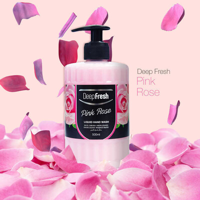 Deep Fresh Romance Sıvı Sabun Pembe Gül 500 ml - Thumbnail