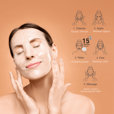 Deep Fresh Tek Kullanımlık Collagen Canlandırıcı Sıkılaştırıcı Yüz Maskesi Tekli - Thumbnail