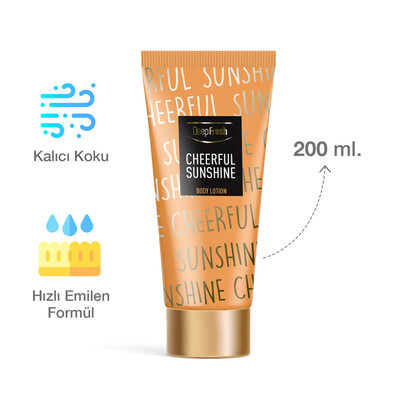 Deep Fresh Vücut Losyonu Cheerful Sunshine 200 ml (2)