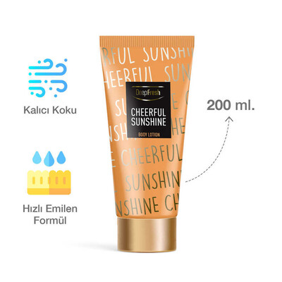 Deep Fresh Vücut Losyonu Cheerful Sunshine 200 ml (6)