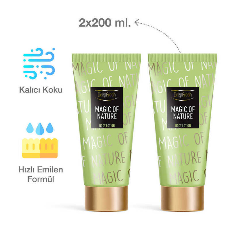 Deep Fresh Vücut Losyonu Magic of Nature 2 x 200 ml