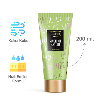 Deep Fresh Vücut Losyonu Magic of Nature 200 ml (6)