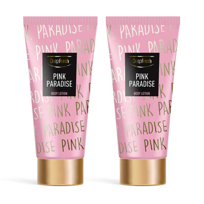 Deep Fresh Vücut Losyonu Pink Paradise 2 x 200 ml - Thumbnail