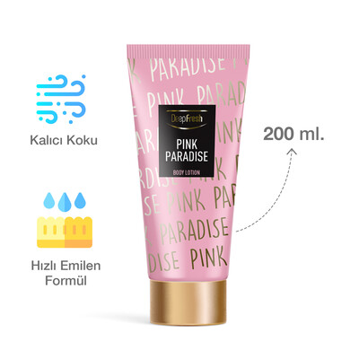 Deep Fresh Vücut Losyonu Pink Paradise 200 ml (2)