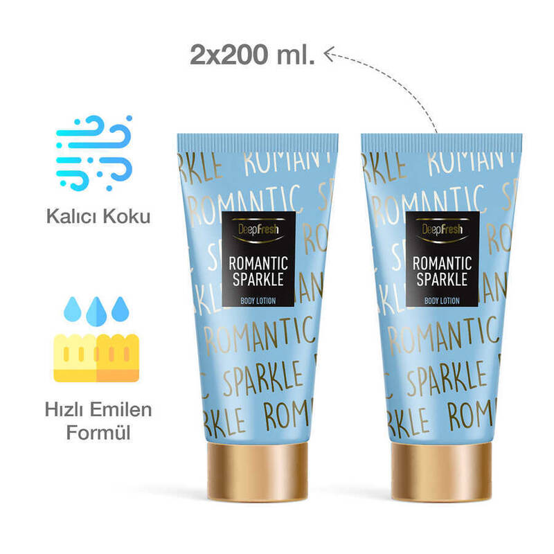 Deep Fresh Vücut Losyonu Romantic Sparkle 2 x 200 ml