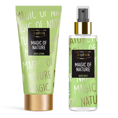 Deep Fresh - Deep Fresh Vücut Spreyi 200 ml ve Vücut Losyonu 200 ml Magic of Nature