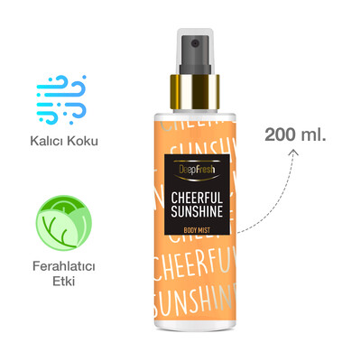 Deep Fresh Vücut Spreyi Cheerful Sunshine 200 ml (2)