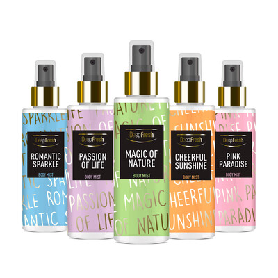 Deep Fresh - Deep Fresh Vücut Spreyi Karma Paket 5 x 200 ml