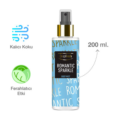 Deep Fresh Vücut Spreyi Romantic Sparkle 200 ml (2)