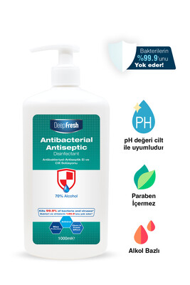 Deep Fresh - DeepFresh Antiseptik-Antibakteriyel Sprey Dezenfektan 1000 ml
