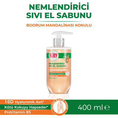 Fairy - Fairy Sıvı El Sabunu Bodrum Mandalinası Kokulu 400 ml
