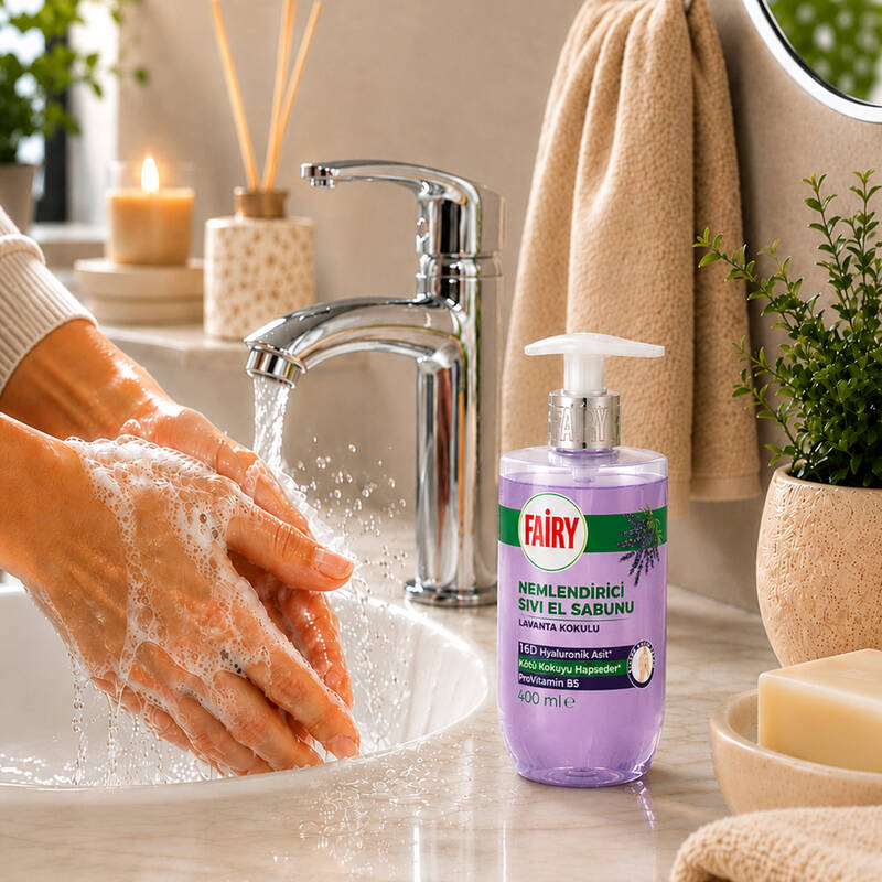 Fairy Sıvı El Sabunu Lavanta Yağlı 400 ml