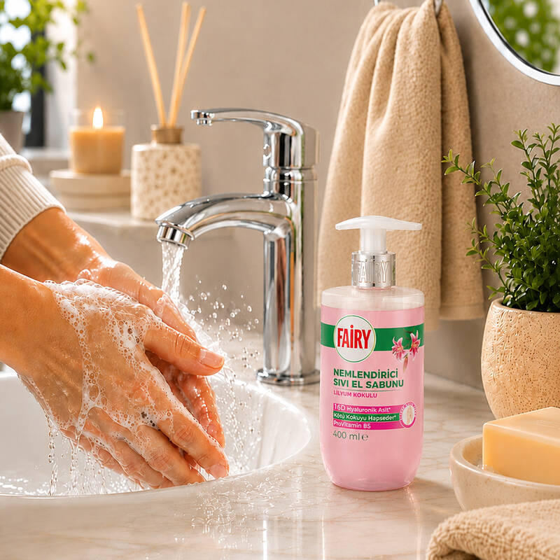 Fairy Sıvı El Sabunu Lilyum Kokulu 400 ml