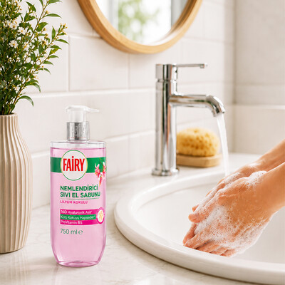 Fairy Sıvı El Sabunu Lilyum Kokulu 750 ml - Thumbnail