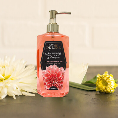 Savon De Luxe Luxury Floral Charming Dahlia Sıvı Sabun 500 ml (3)