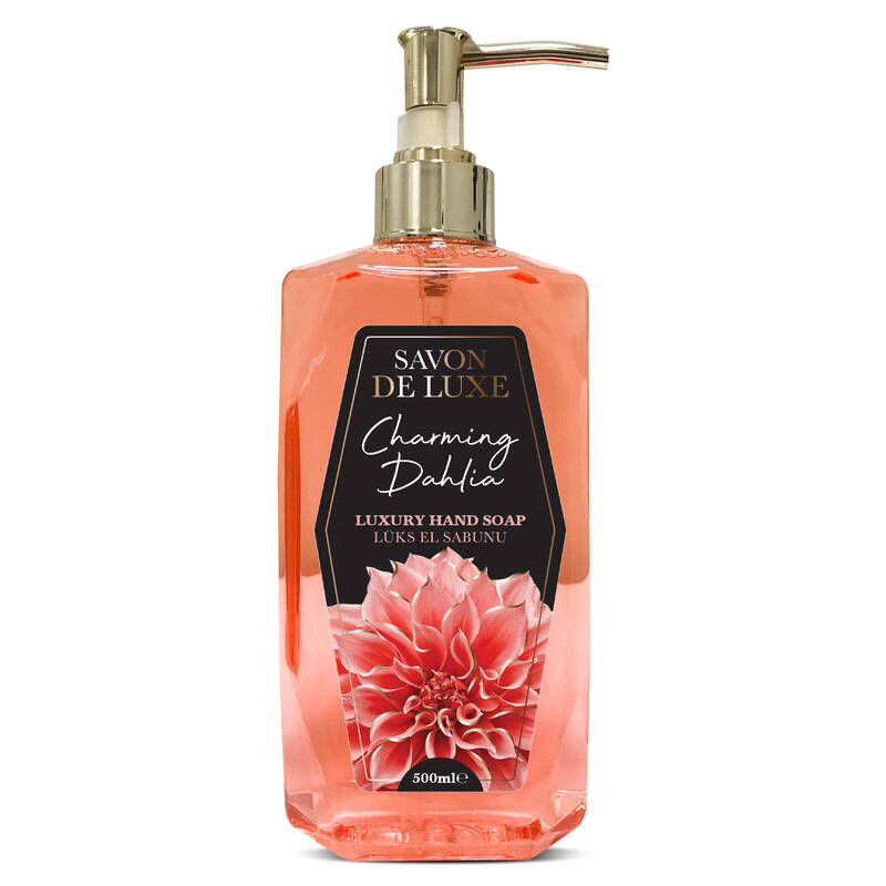 Savon De Luxe Luxury Floral Charming Dahlia Sıvı Sabun 500 ml