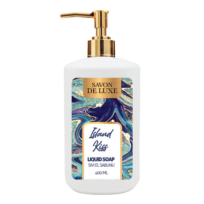 Savon De Luxe Paradise Island Kiss Luxury Sıvı Sabun 400 ml (1)