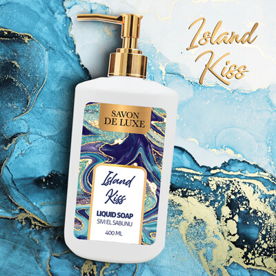 Savon De Luxe Paradise Island Kiss Luxury Sıvı Sabun 400 ml - Thumbnail