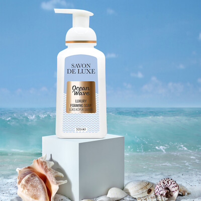 Savon De Luxe Purity Ocean Wave Luxury Köpük Sıvı Sabun 500 ml (3)