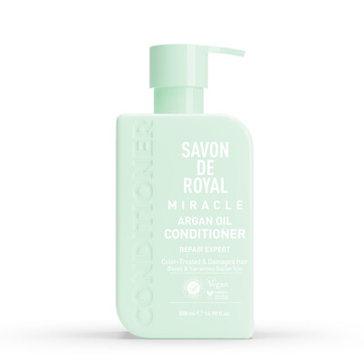 Savon De Royal - Savon De Royal - Argan Yağı İçeren - Boyalı & Yıpranmış Saçlar İçin Onarım Uzmanı Saç Kremi 500 ml