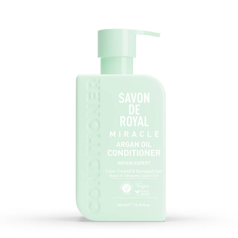 Savon De Royal - Argan Yağı İçeren - Boyalı & Yıpranmış Saçlar İçin Onarım Uzmanı Saç Kremi 500 ml