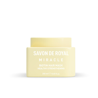 Savon De Royal - Savon De Royal - Biotin İçeren - Aşırı İşlem Görmüş Saçlar İçin Onarım Etkili Saç Maskesi 250 ml