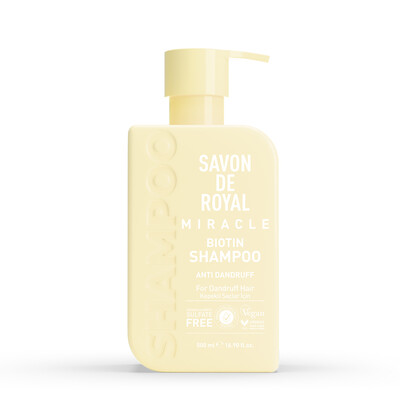 Savon De Royal - Savon De Royal - Biotin İçeren - Aşırı İşlem Görmüş Saçlar İçin Onarım Etkili Şampuan 500 ml