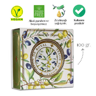 Savon De Royal Bitkisel Katı Sabun Zeytinyağlı 100 gr (3)