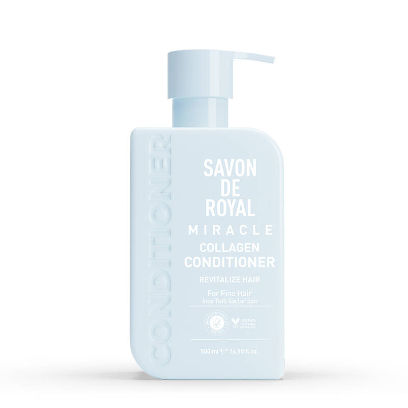 Savon De Royal - Kolajen İçeren - İnce Telli Saçlar İçin Canlandırıcı Etkili Saç Kremi 500 ml